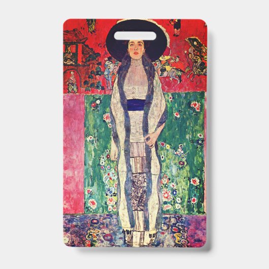 Gustav Klimt Portrait von Adele Bloch-Bauer II Ausweis (Vorderseite)