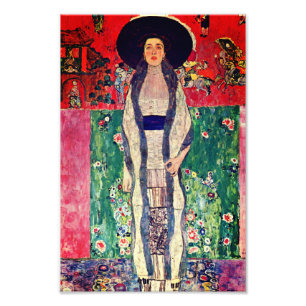 Gustav Klimt Portrait von Adele Bloch-Bauer II Fotodruck