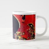 Gustav Klimt Portrait von Adele Bloch-Bauer II Jumbo-Tasse (Rechts)