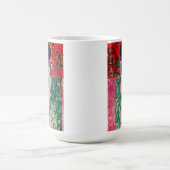 Gustav Klimt Portrait von Adele Bloch-Bauer II Kaffeetasse (Mittel)
