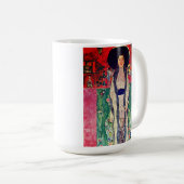Gustav Klimt Portrait von Adele Bloch-Bauer II Kaffeetasse (VorderseiteRechts)