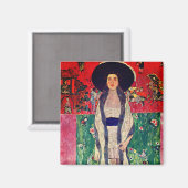 Gustav Klimt Portrait von Adele Bloch-Bauer II Magnet (Vorderseite/Rückseite)