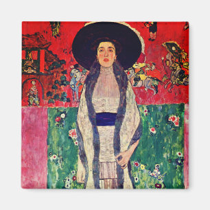 Gustav Klimt Portrait von Adele Bloch-Bauer II Magnet