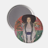 Gustav Klimt Portrait von Adele Bloch-Bauer II Magnet (Vorderseite/Rückseite)