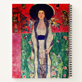 Gustav Klimt Portrait von Adele Bloch-Bauer II Notizblock (Rückseite)