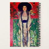 Gustav Klimt Portrait von Adele Bloch-Bauer II Notizblock (Rückseite)