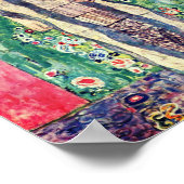 Gustav Klimt Portrait von Adele Bloch-Bauer II Poster (Ecke)