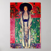 Gustav Klimt Portrait von Adele Bloch-Bauer II Poster (Vorne)