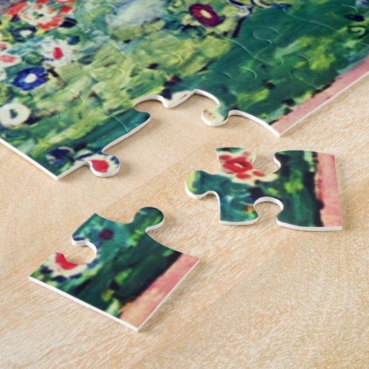 Gustav Klimt Portrait von Adele Bloch-Bauer II Puzzle (Seite)