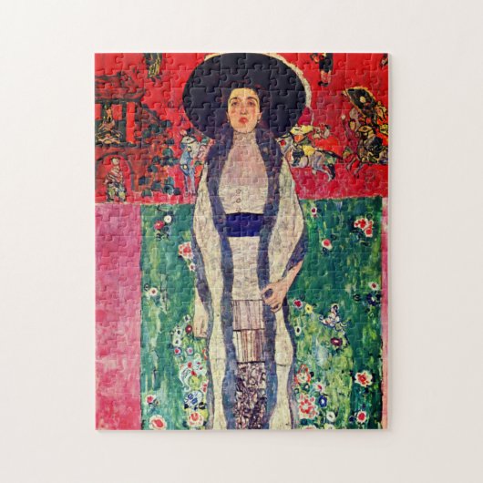 Gustav Klimt Portrait von Adele Bloch-Bauer II Puzzle (Vertikal)