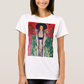 Gustav Klimt Portrait von Adele Bloch-Bauer II T-Shirt (Vorderseite)