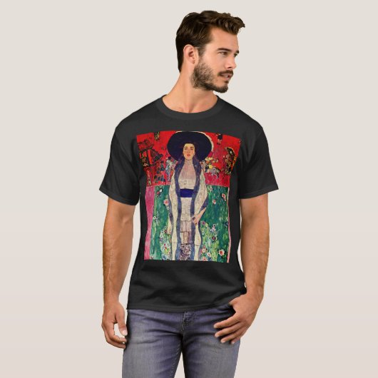 Gustav Klimt Portrait von Adele Bloch-Bauer II T-Shirt (Vorne ganz)