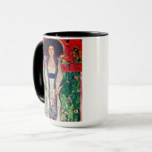 Gustav Klimt Portrait von Adele Bloch-Bauer II Tasse (Vorderseite Links)