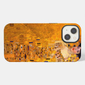 Gustav Klimt Portrait von Adele Bloch Bauer iPhone Hülle (Rückseite (Horizontal))