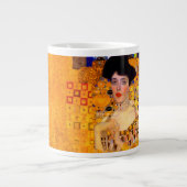 Gustav Klimt Portrait von Adele Bloch Bauer Jumbo-Tasse (Vorderseite)