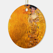 Gustav Klimt Portrait von Adele Bloch Bauer Keramik Ornament (Links)