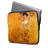 Gustav Klimt Portrait von Adele Bloch Bauer Laptopschutzhülle (Vorderseite Links)