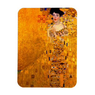 Gustav Klimt Portrait von Adele Bloch Bauer Magnet