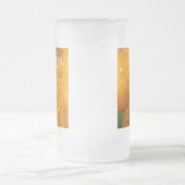 Gustav Klimt Portrait von Adele Bloch Bauer Mattglas Bierglas (Mittel)