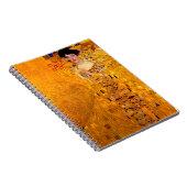 Gustav Klimt Portrait von Adele Bloch Bauer Notizblock (Rechte Seite)