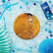 Gustav Klimt Portrait von Adele Bloch Bauer Pappteller (Party)