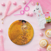 Gustav Klimt Portrait von Adele Bloch Bauer Pappteller (Party)