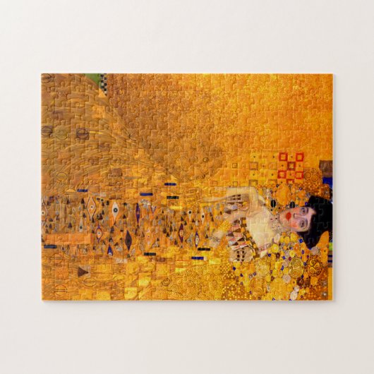 Gustav Klimt Portrait von Adele Bloch Bauer Puzzle (Horizontal)