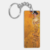 Gustav Klimt Portrait von Adele Bloch Bauer Schlüsselanhänger (Vorderseite links)