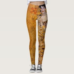 Gustav Klimt Portrait von Adele GalleryHD Vintag Leggings
