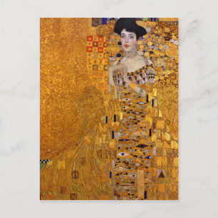 Gustav Klimt Portrait von Adele GalleryHD Vintage Postkarte