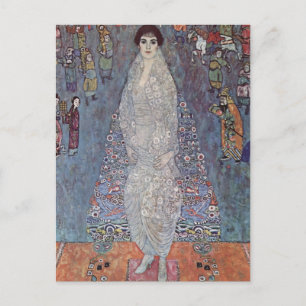 Gustav Klimt - Portrait von Baroness Bachofen-Echt Postkarte
