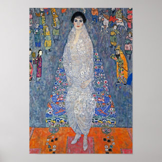 Gustav Klimt Portrait von Elisabeth Lederer Poster