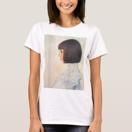 Gustav Klimt Portrait von Helene Klimt T-Shirt (Vorderseite)