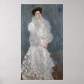Gustav Klimt - Portrait von Hermine Gallia Poster (Vorne)