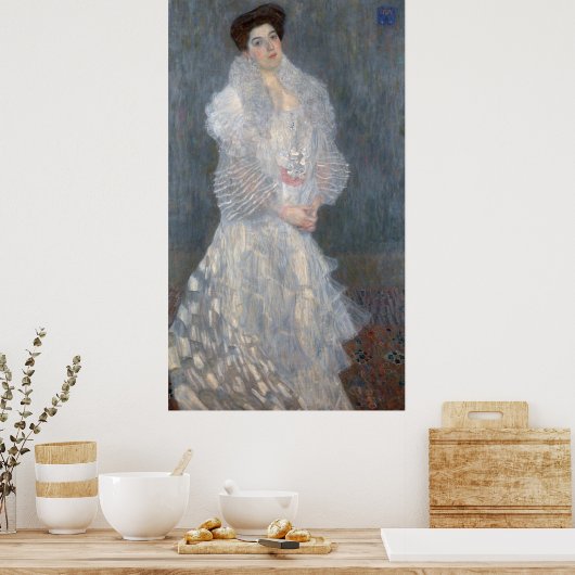 Gustav Klimt - Portrait von Hermine Gallia Poster (Küche)