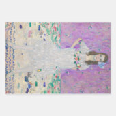 Gustav Klimt - Portraits Masterpiece Selection Geschenkpapier Set (Vorderseite)