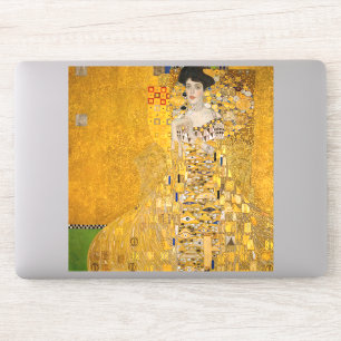 Gustav Klimt - Porträt der Adele Bloch-Bauer I Aufkleber