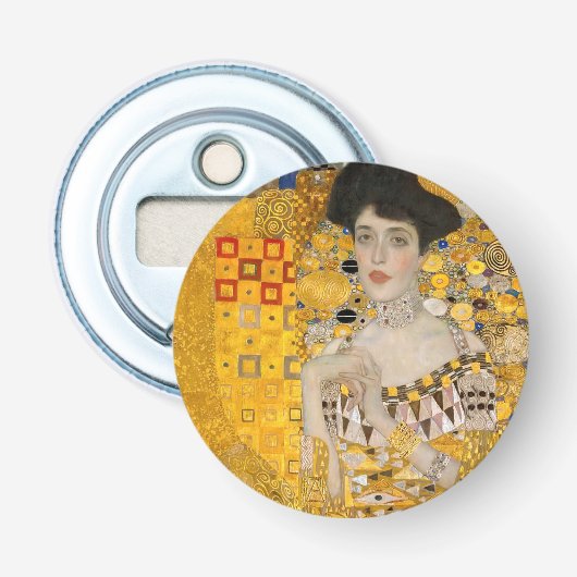 Gustav Klimt - Porträt der Adele Bloch-Bauer I Flaschenöffner (Vorderseite)