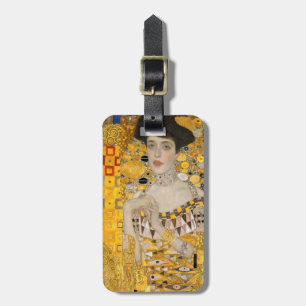 Gustav Klimt - Porträt der Adele Bloch-Bauer I Gepäckanhänger