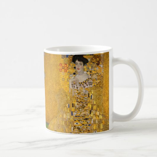 Gustav Klimt - Porträt der Adele Bloch-Bauer I Kaffeetasse (Rechts)