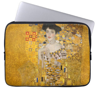 Gustav Klimt - Porträt der Adele Bloch-Bauer I Laptopschutzhülle
