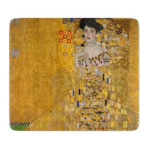 Gustav Klimt - Porträt der Adele Bloch-Bauer I Schneidebrett