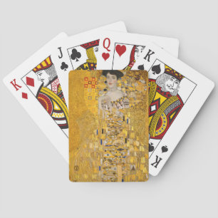Gustav Klimt - Porträt der Adele Bloch-Bauer I Spielkarten