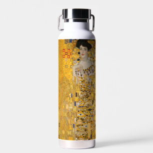 Gustav Klimt - Porträt der Adele Bloch-Bauer I Trinkflasche