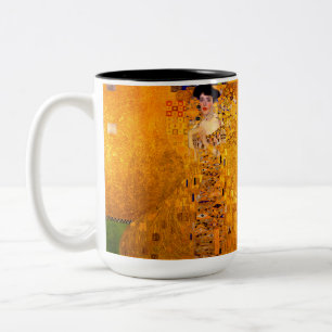Gustav Klimt Porträt der Adele Bloch Bauer Zweifarbige Tasse