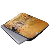 Gustav Klimt Porträt von Adel Bloch Bauer 1907 Laptopschutzhülle (Vorne Knopf)