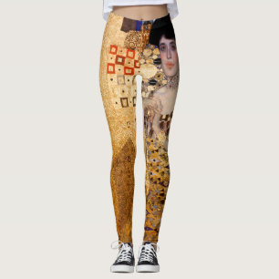 Gustav Klimt Porträt von Adel Bloch Bauer 1907 Leggings