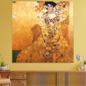 Gustav Klimt Porträt von Adel Bloch Bauer 1907 Leinwanddruck (Insitu (Wohnzimmer))