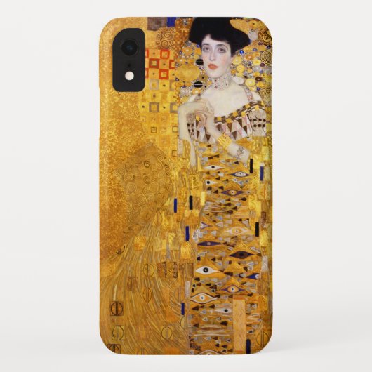 Gustav Klimt Porträt von Adele Bloch-Bauer I Case-Mate iPhone Hülle (Rückseite)