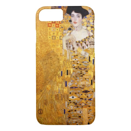 Gustav Klimt Porträt von Adele Bloch-Bauer I Case-Mate iPhone Hülle (Rückseite)